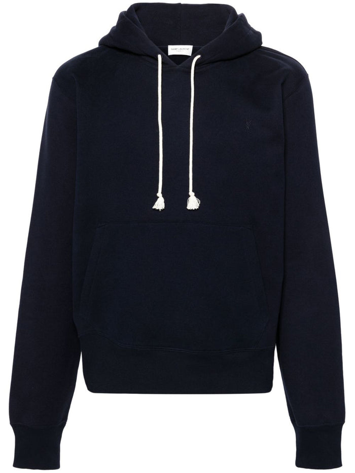 Hoodie Blue Cotton | Felpa