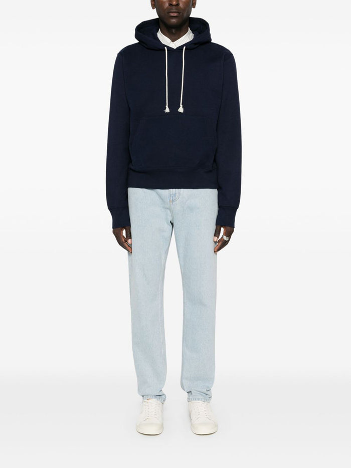 Hoodie Blue Cotton | Felpa