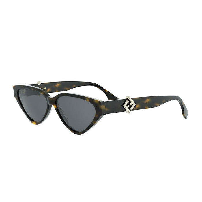 Ff Diamonds Havana Acetato Sunglasses