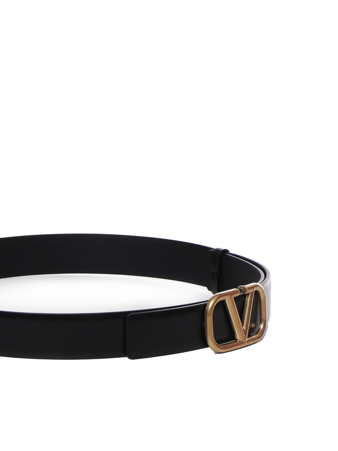 Valentino Garavani Belts Black Calfskin