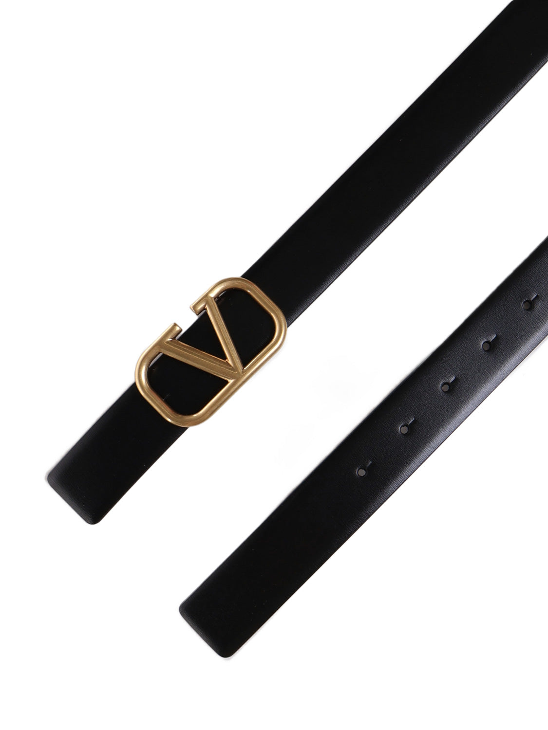Valentino Garavani Belts Black Calfskin