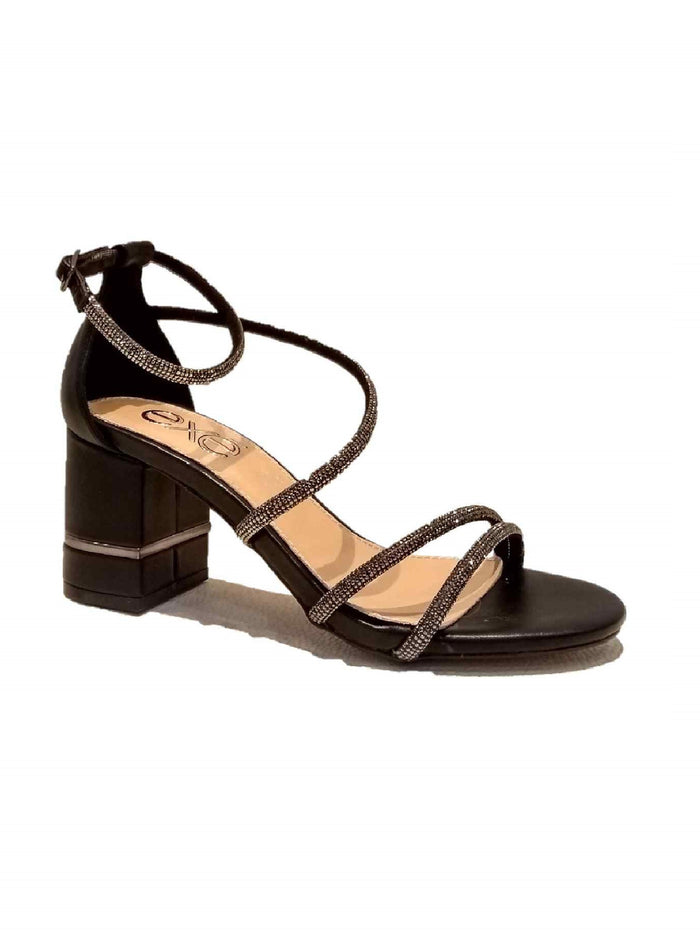 Penny Black Calf Leather Shoe