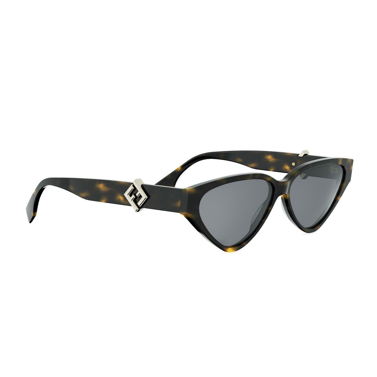 Ff Diamonds Havana Acetato Sunglasses