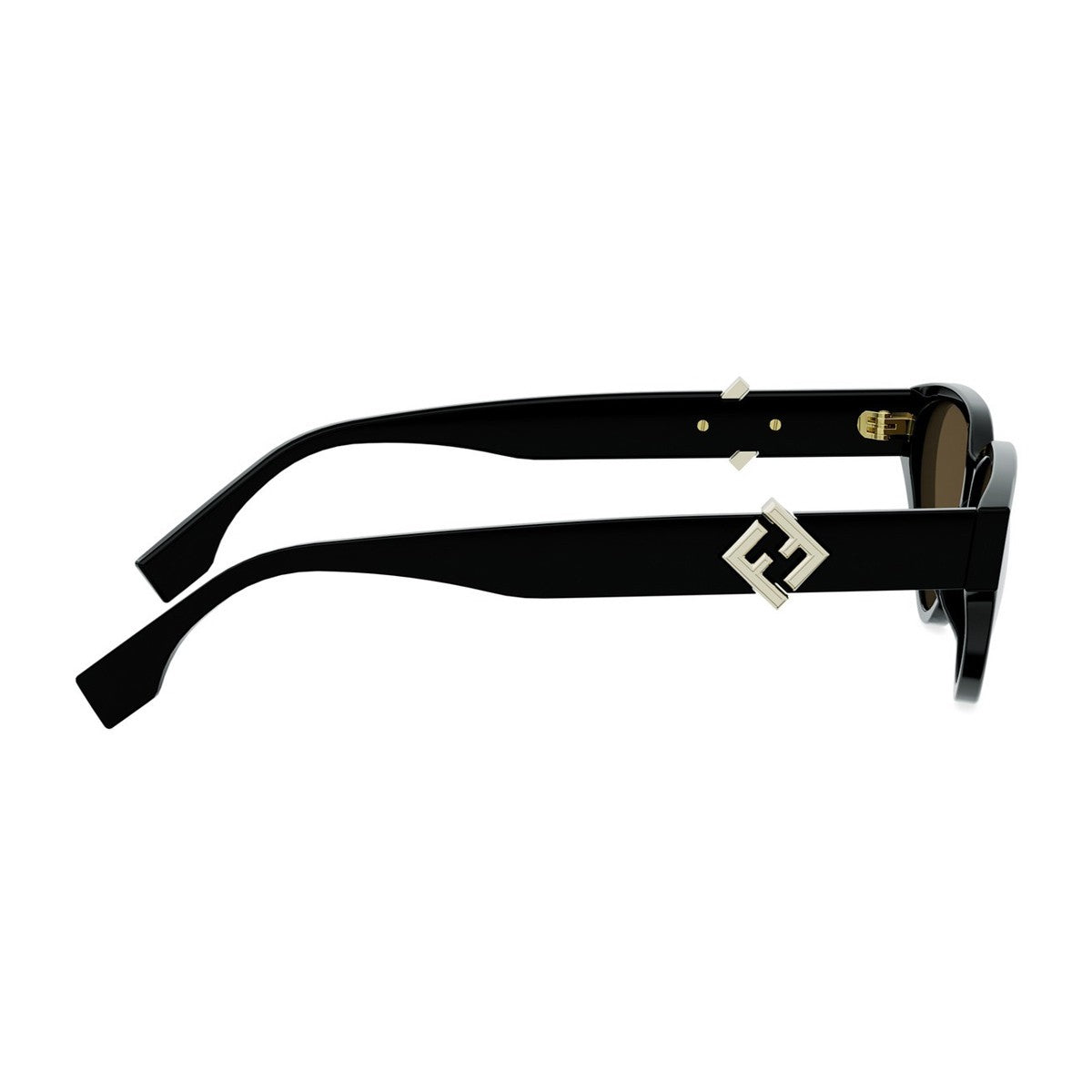 Ff Diamonds Black Acetato Sunglasses