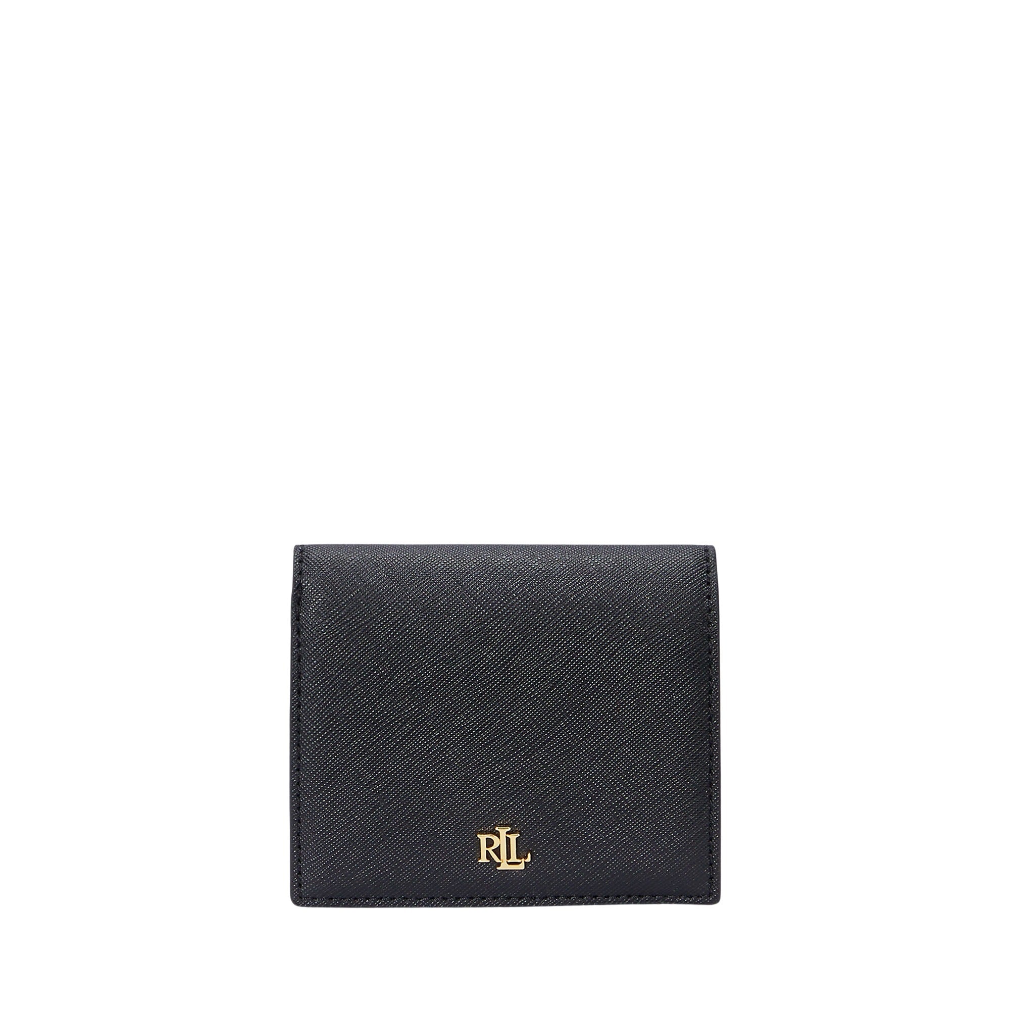 Cmpct Wallet Small Black Cow Leather Smallleathergoods