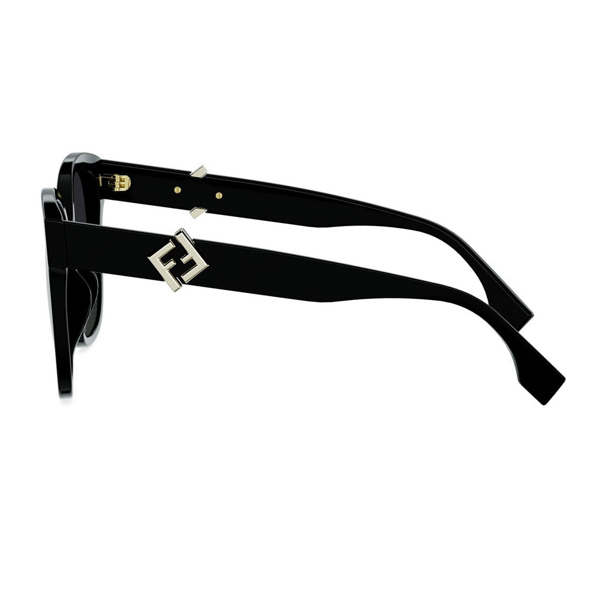Ff Diamonds Black Acetato Sunglasses