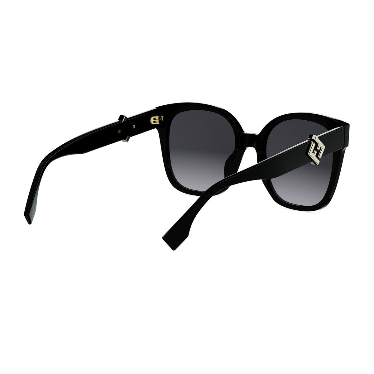 Ff Diamonds Black Acetato Sunglasses