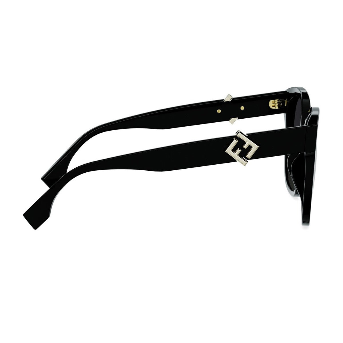 Ff Diamonds Black Acetato Sunglasses