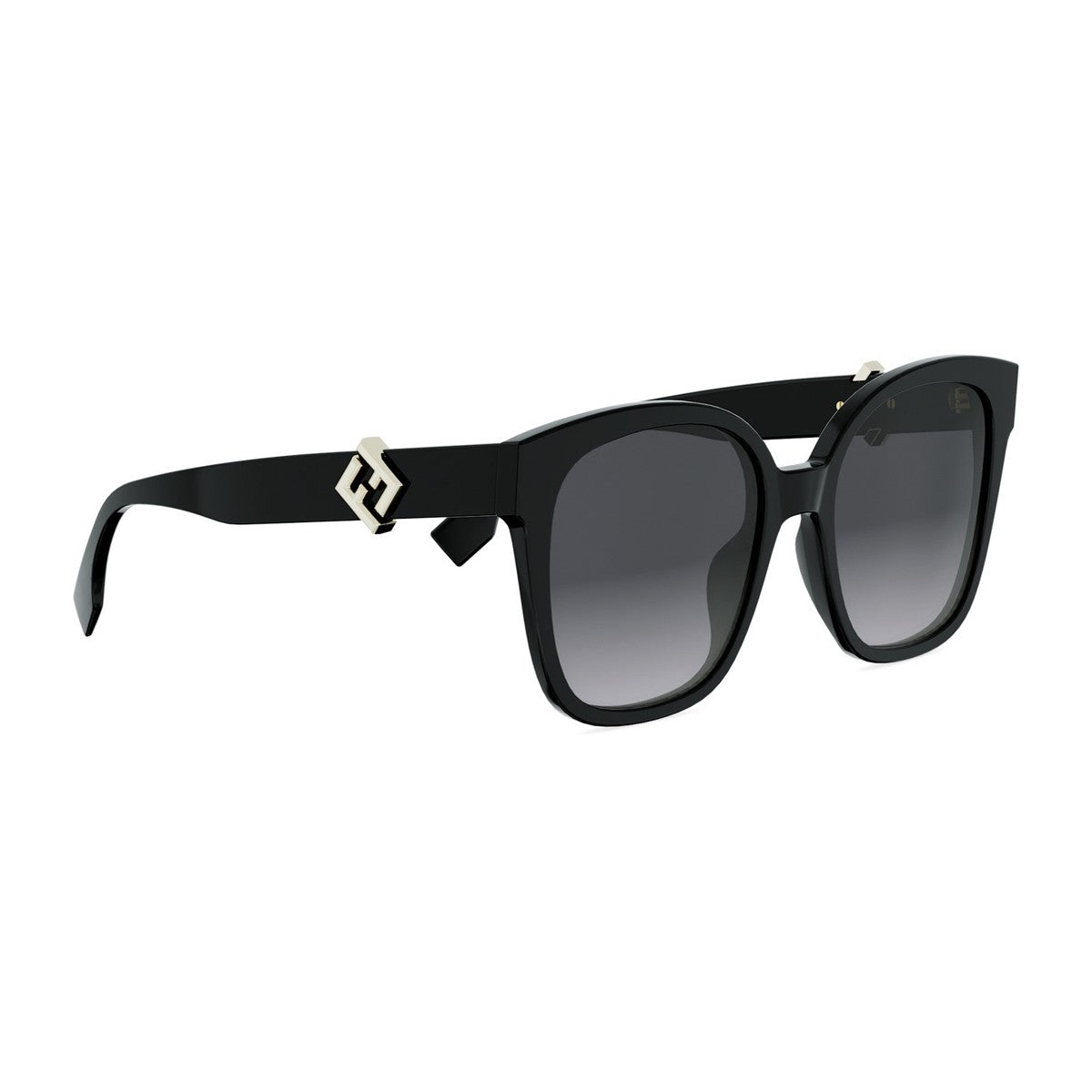 Ff Diamonds Black Acetato Sunglasses