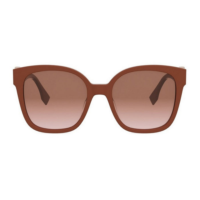Ff Diamonds Red Acetato Sunglasses