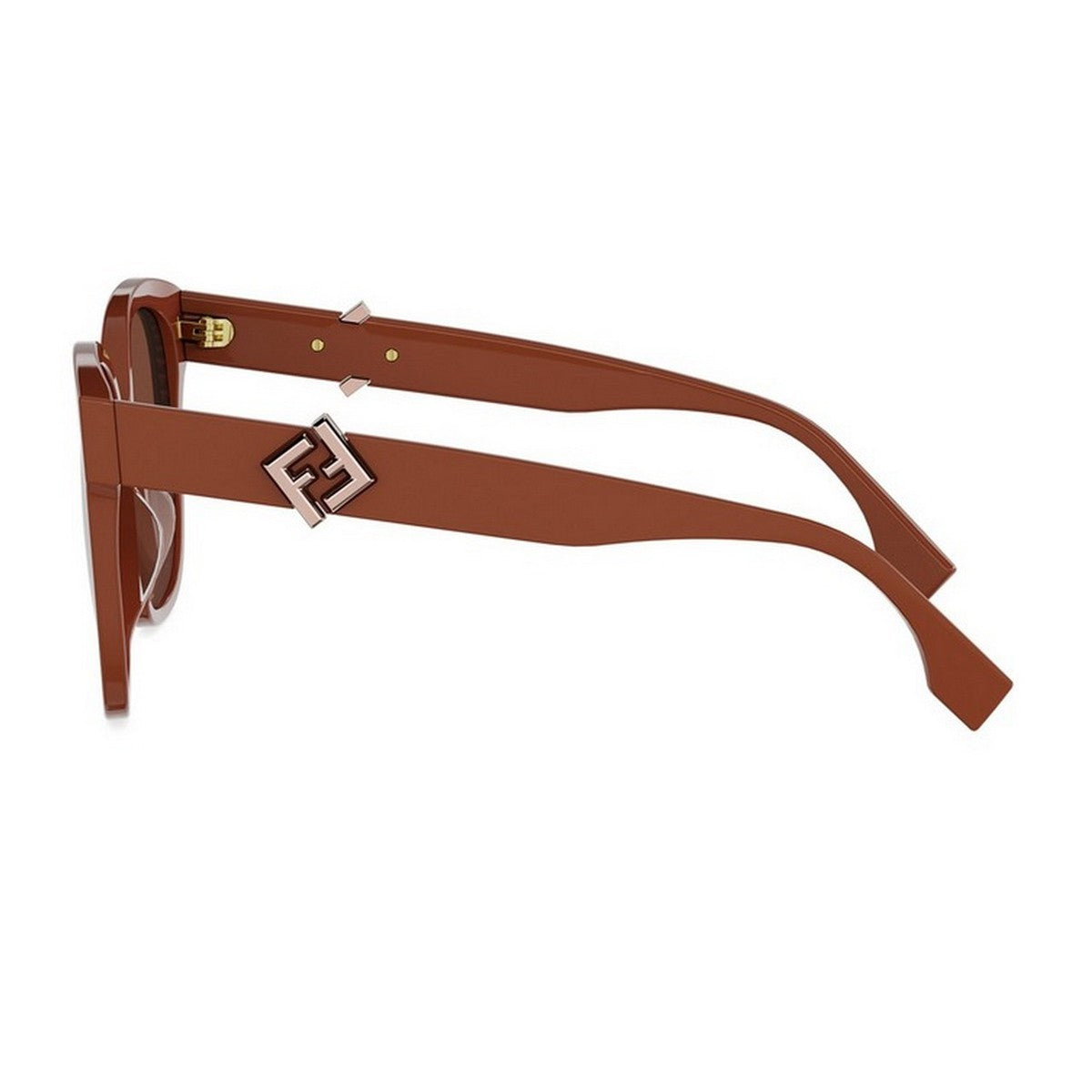 Ff Diamonds Red Acetato Sunglasses