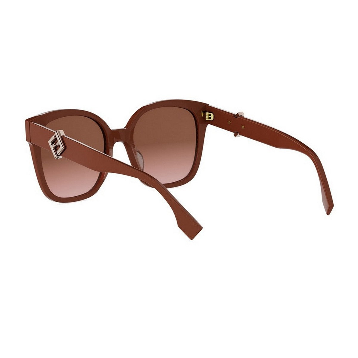 Ff Diamonds Red Acetato Sunglasses