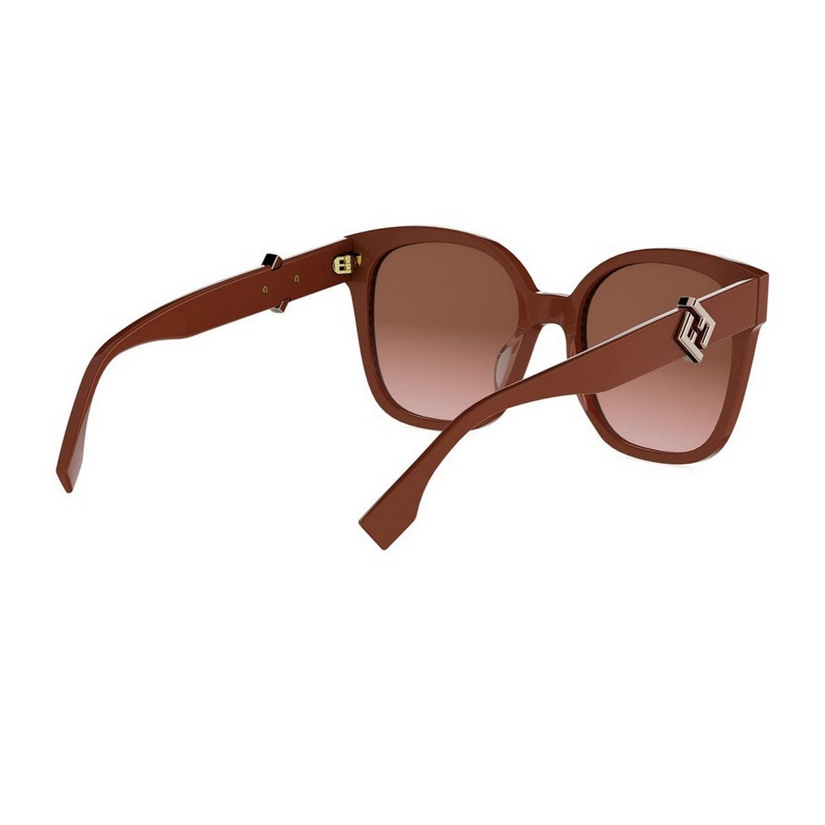 Ff Diamonds Red Acetato Sunglasses