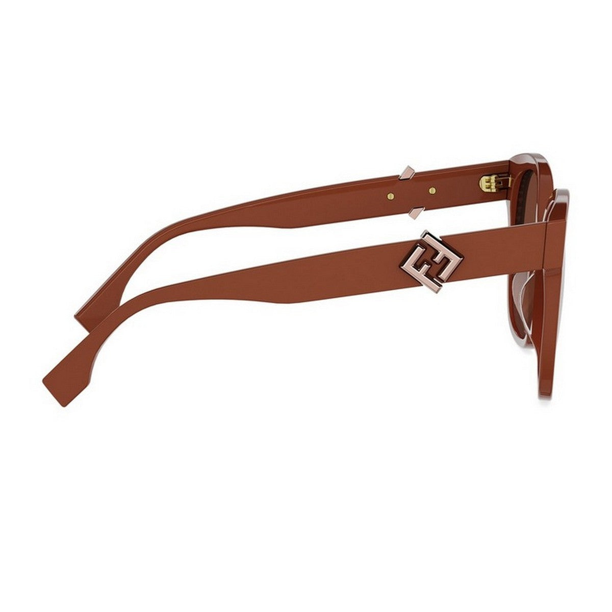 Ff Diamonds Red Acetato Sunglasses