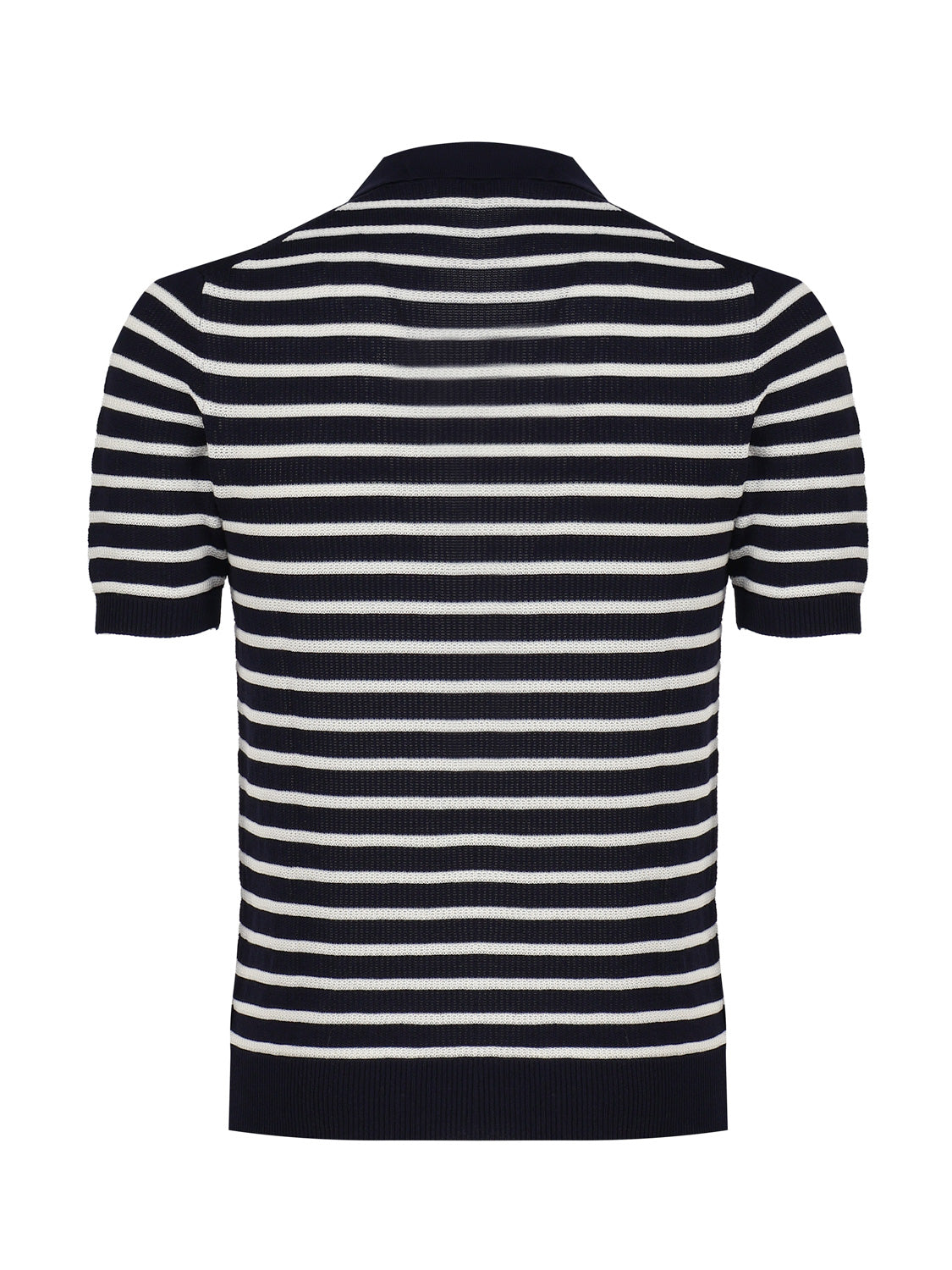 Zanone T-Shirts And Polos Striped Blue Cotton