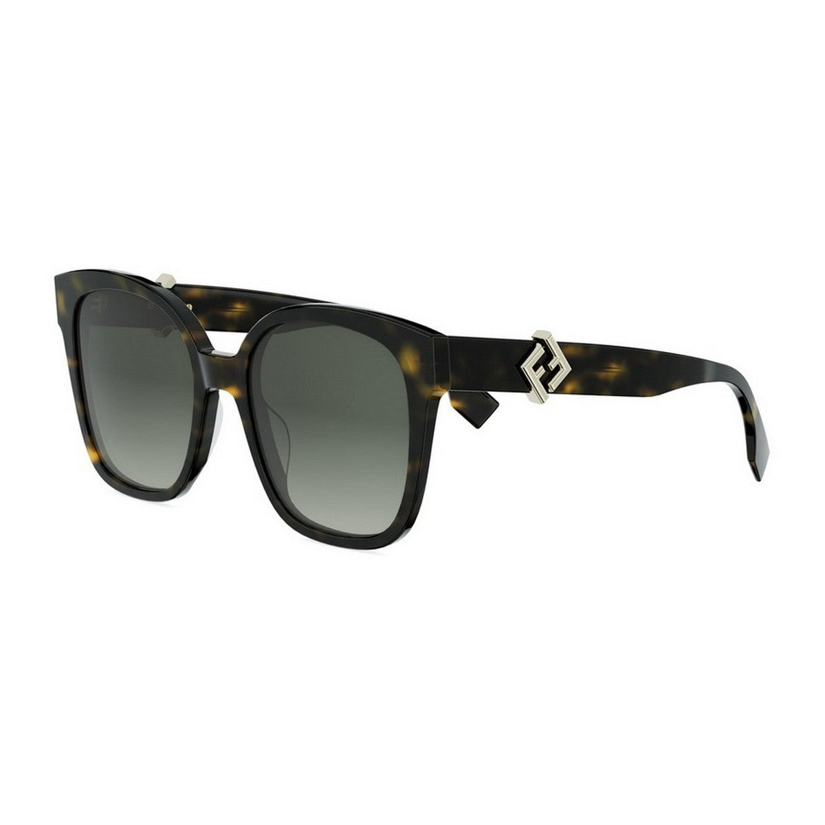 Ff Diamonds Havana Acetato Sunglasses
