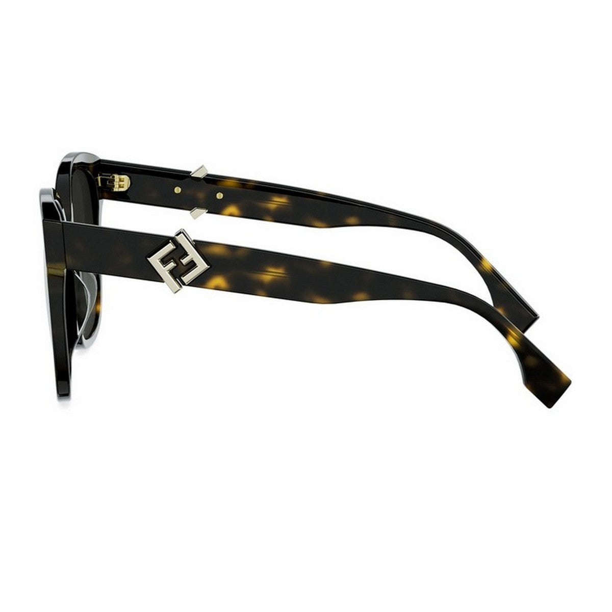 Ff Diamonds Havana Acetato Sunglasses