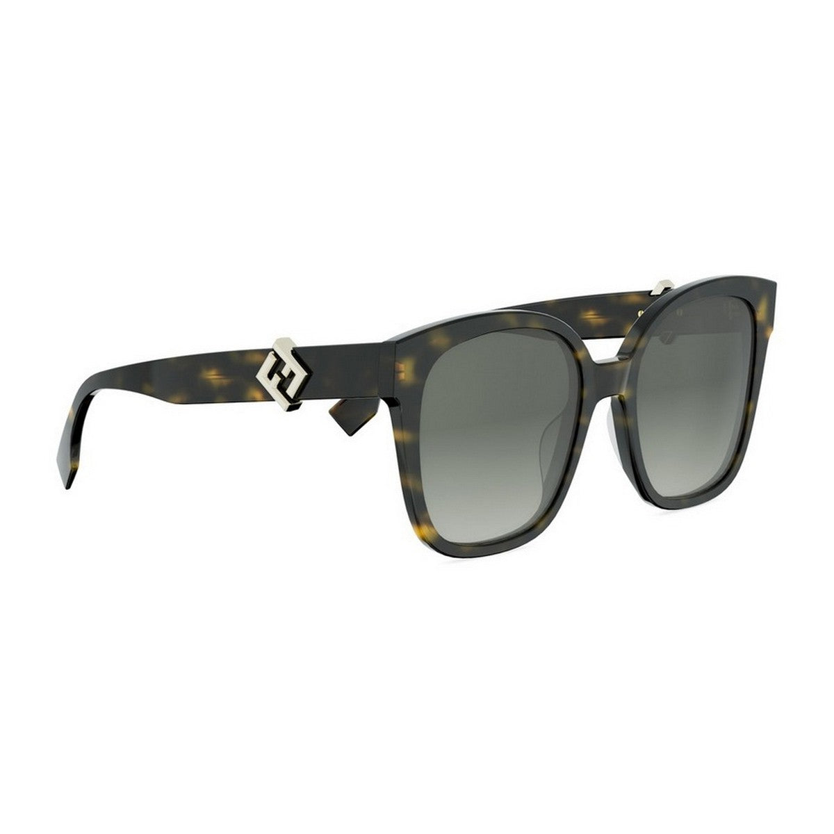 Ff Diamonds Havana Acetato Sunglasses