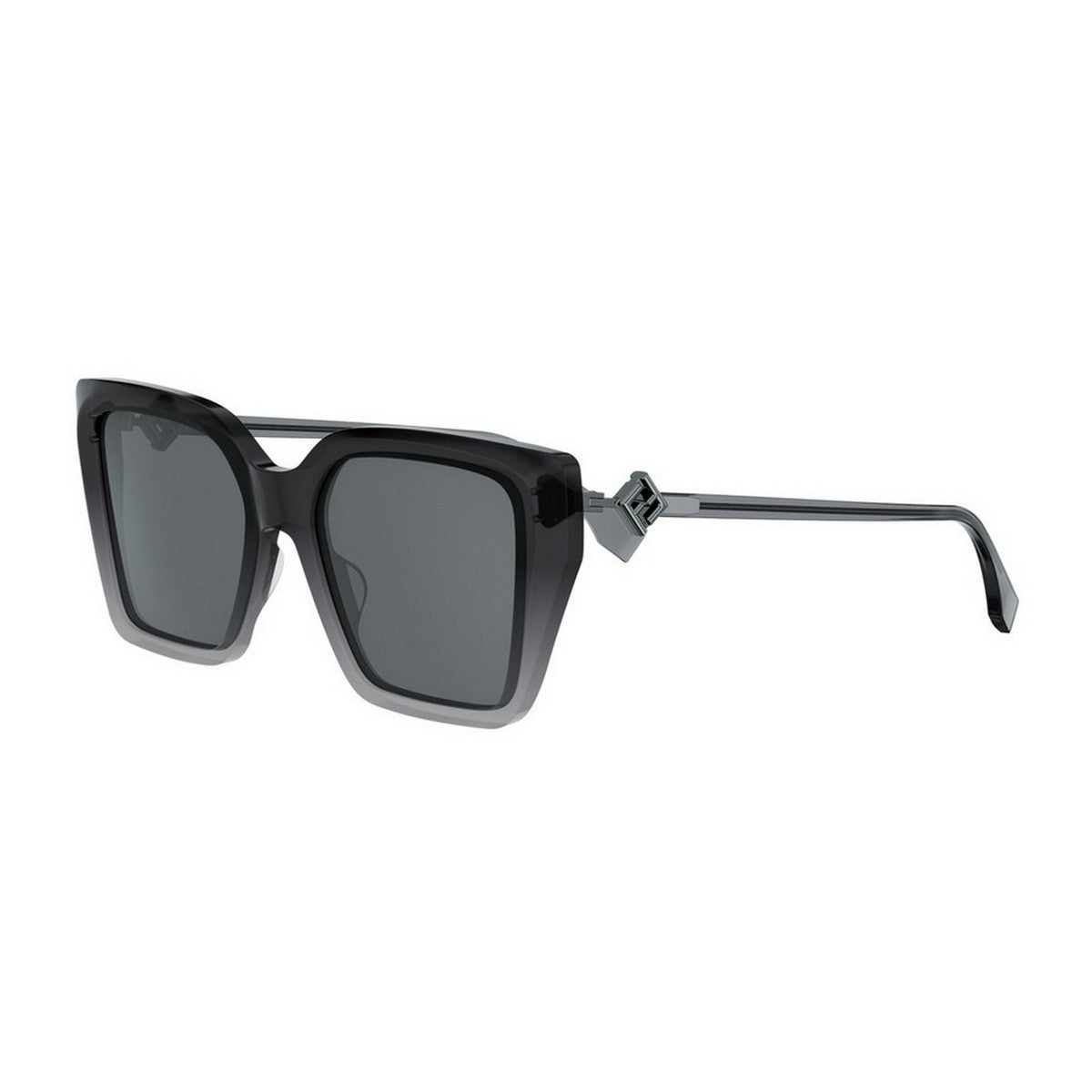 Ff Diamonds Gray Acetato Sunglasses