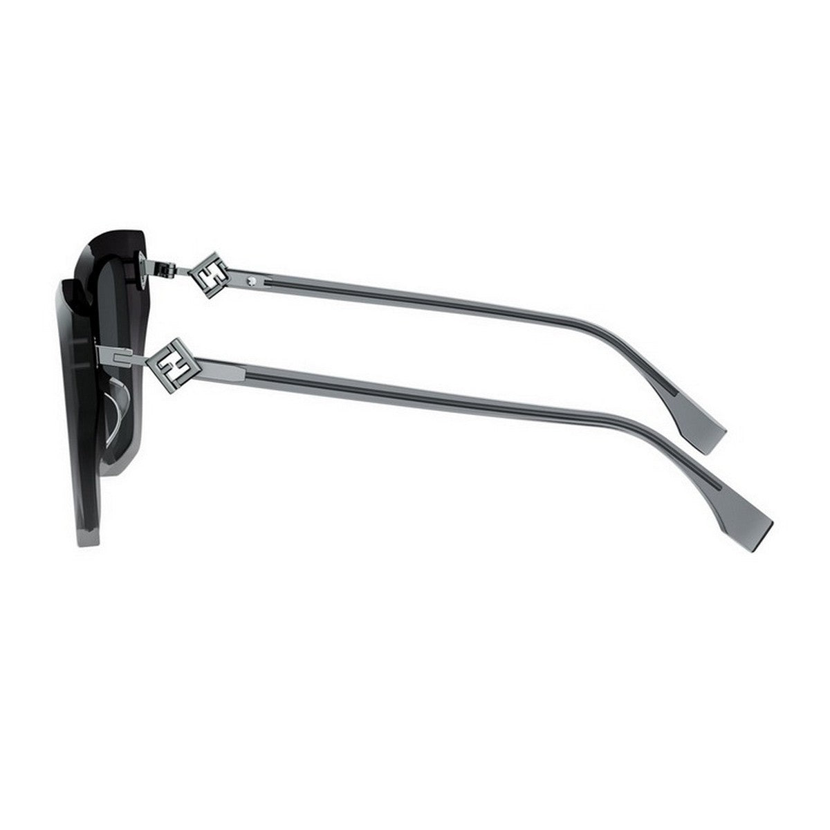 Ff Diamonds Gray Acetato Sunglasses