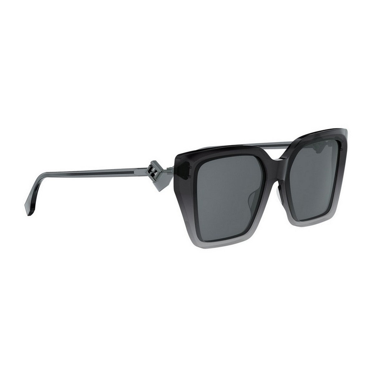 Ff Diamonds Gray Acetato Sunglasses