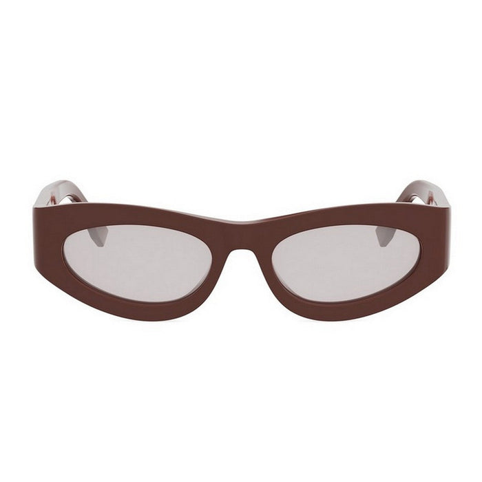 Ff Diamonds Red Acetato Sunglasses