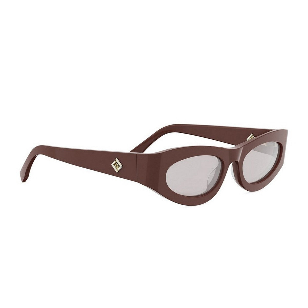 Ff Diamonds Red Acetato Sunglasses
