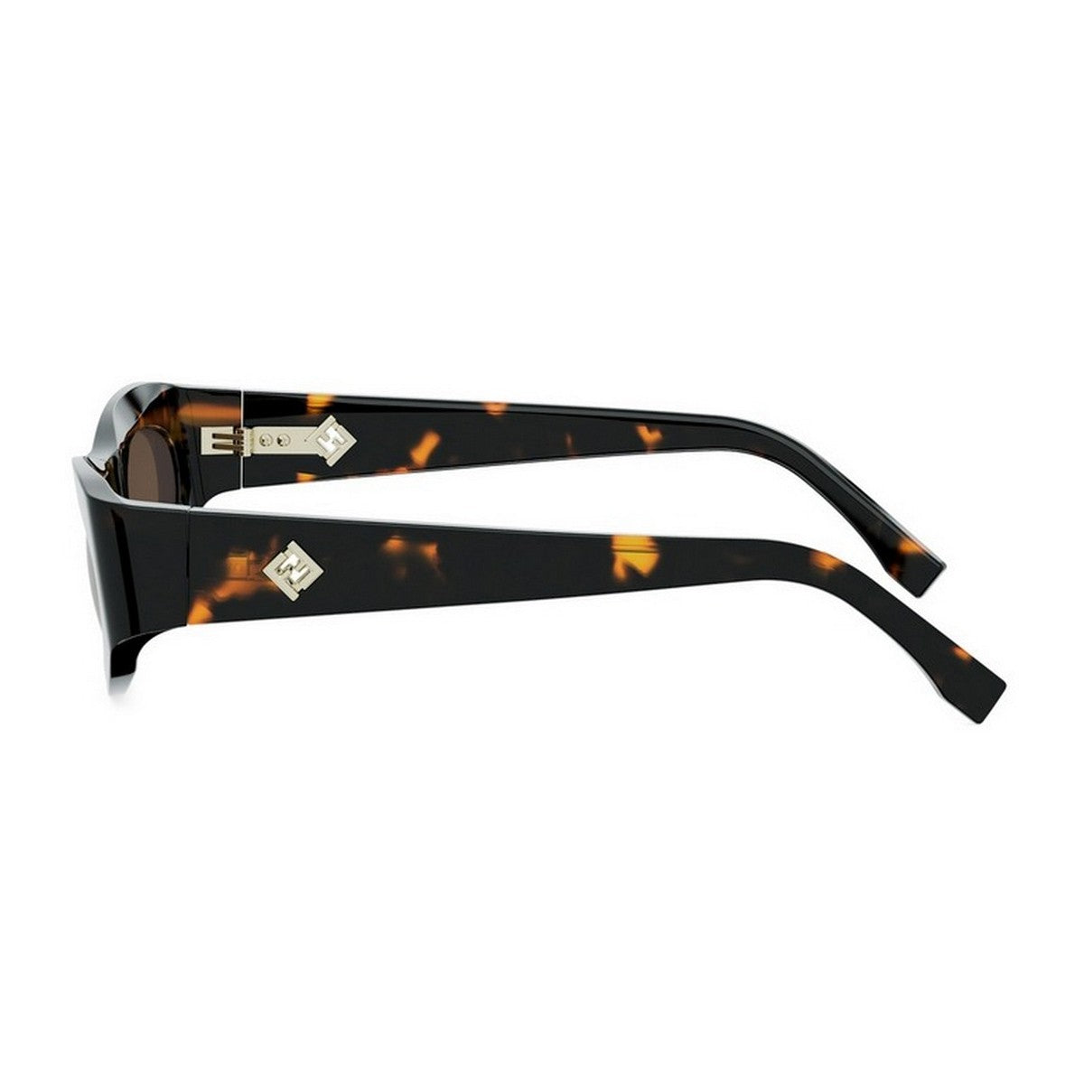 Ff Diamonds Havana Acetato Sunglasses