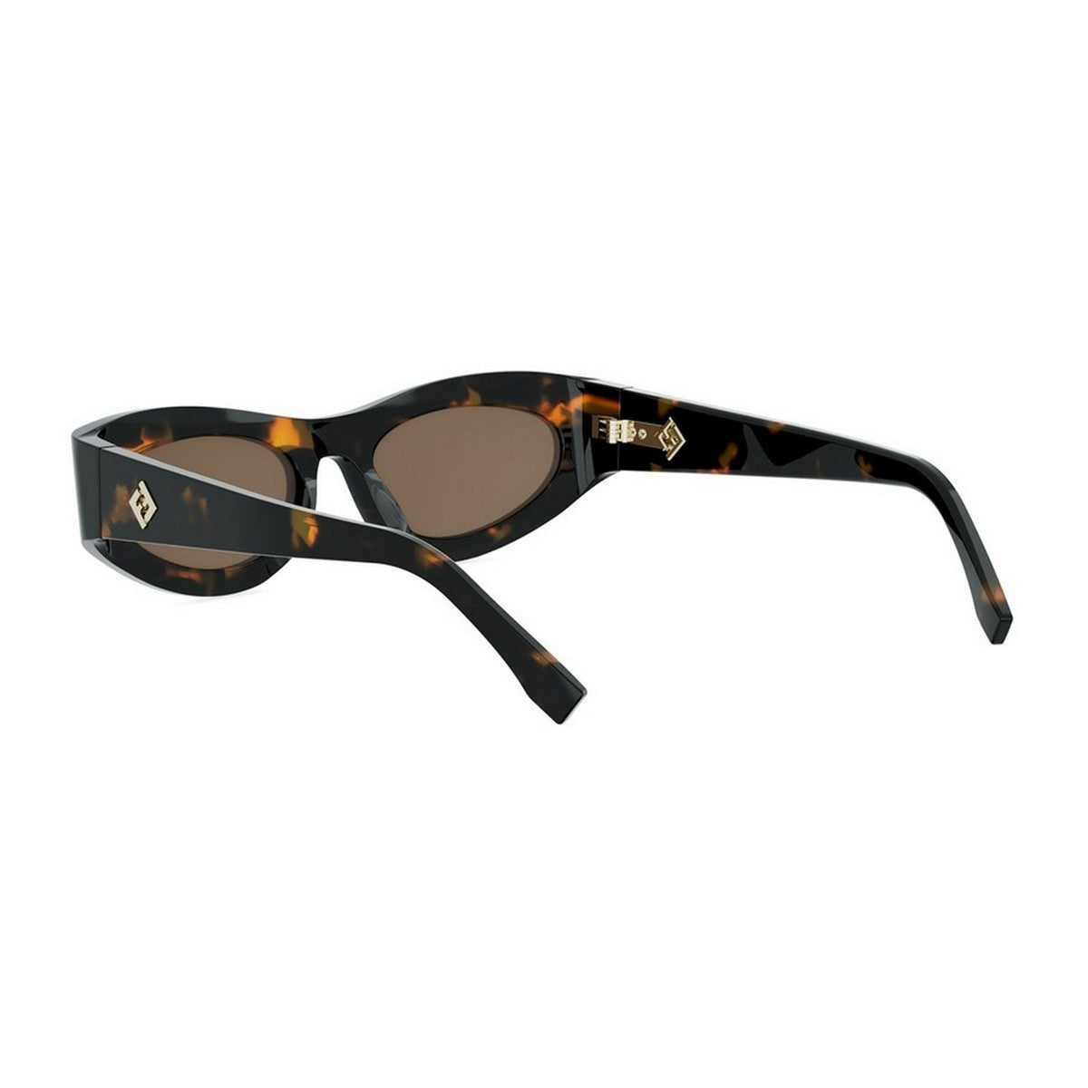 Ff Diamonds Havana Acetato Sunglasses