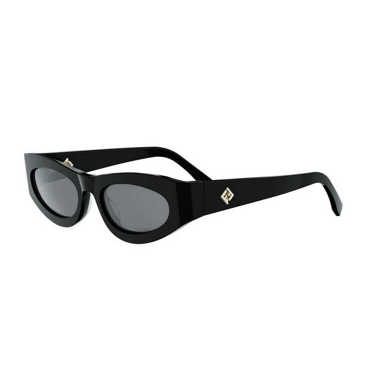 Ff Diamonds Black Acetato Sunglasses