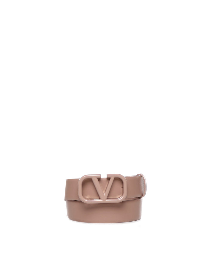 Valentino Garavani Belts Nude Calfskin
