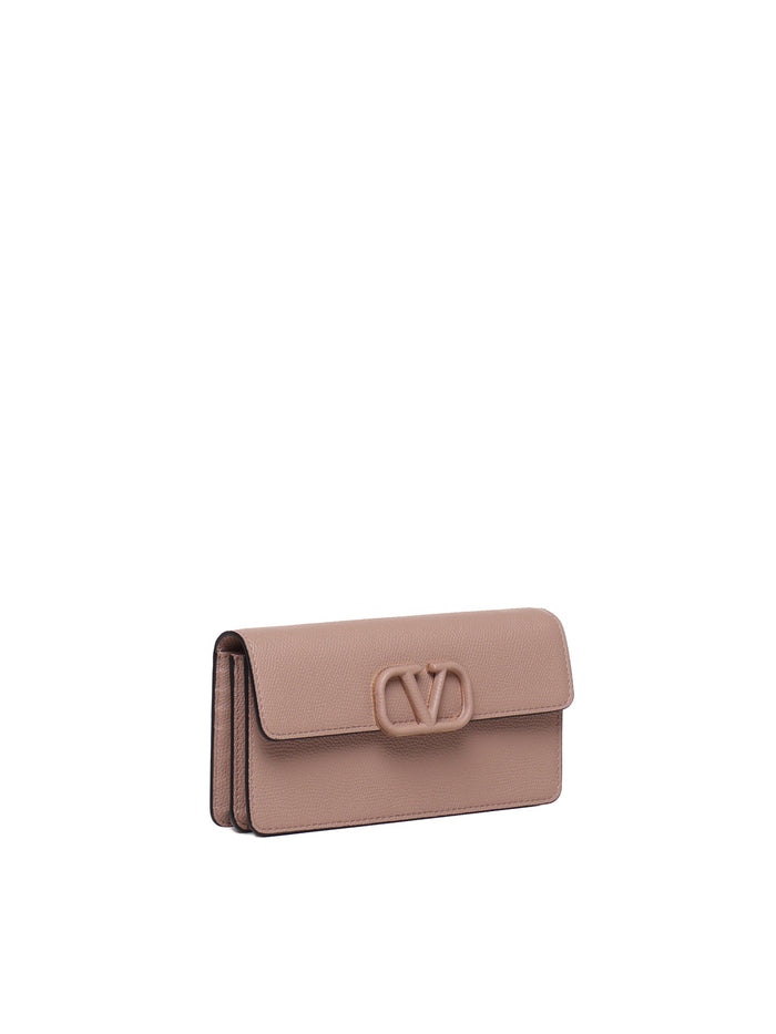 Valentino Garavani Wallets Pink Calfskin