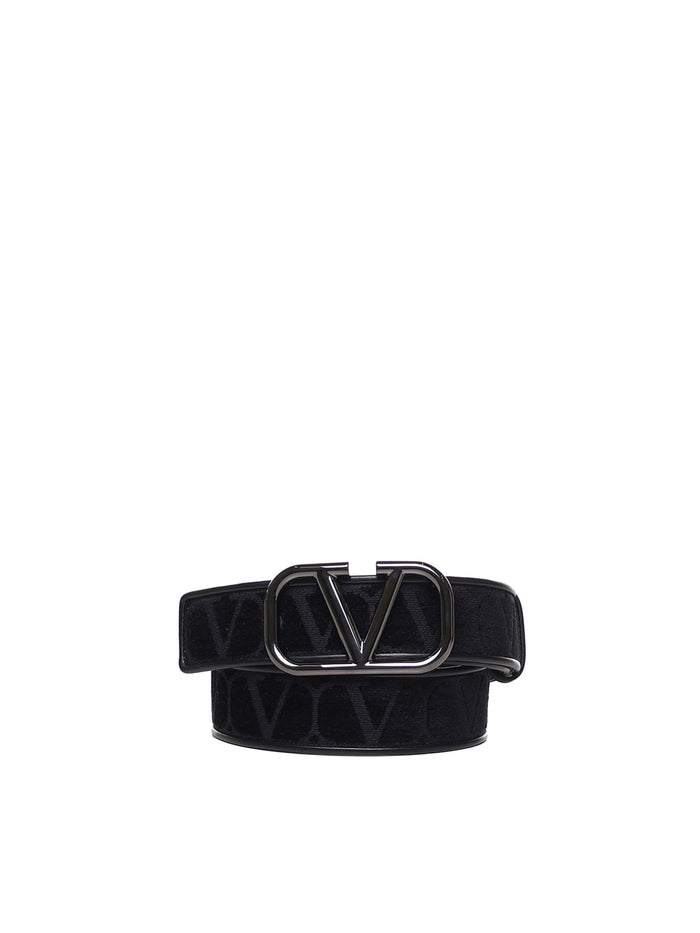 Valentino Garavani Belts Black Fabric