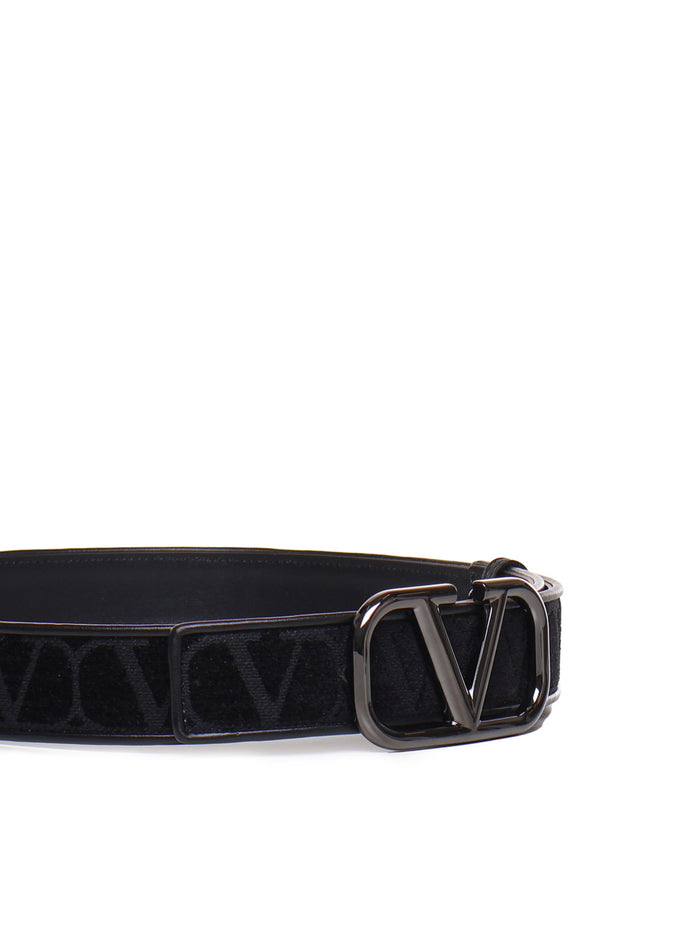 Valentino Garavani Belts Black Fabric