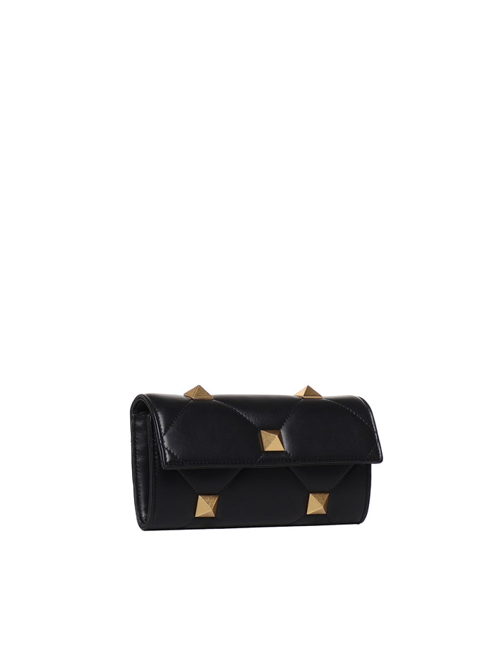 Valentino Garavani Wallets Black Lambskin