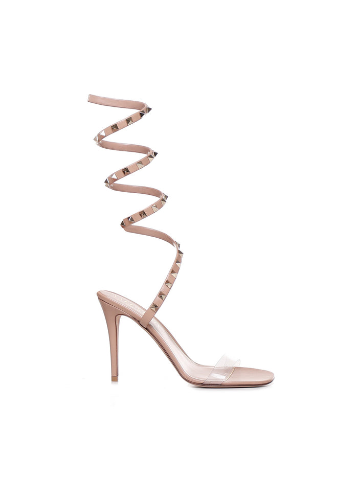 Valentino Garavani Sandals Pink Goatskin