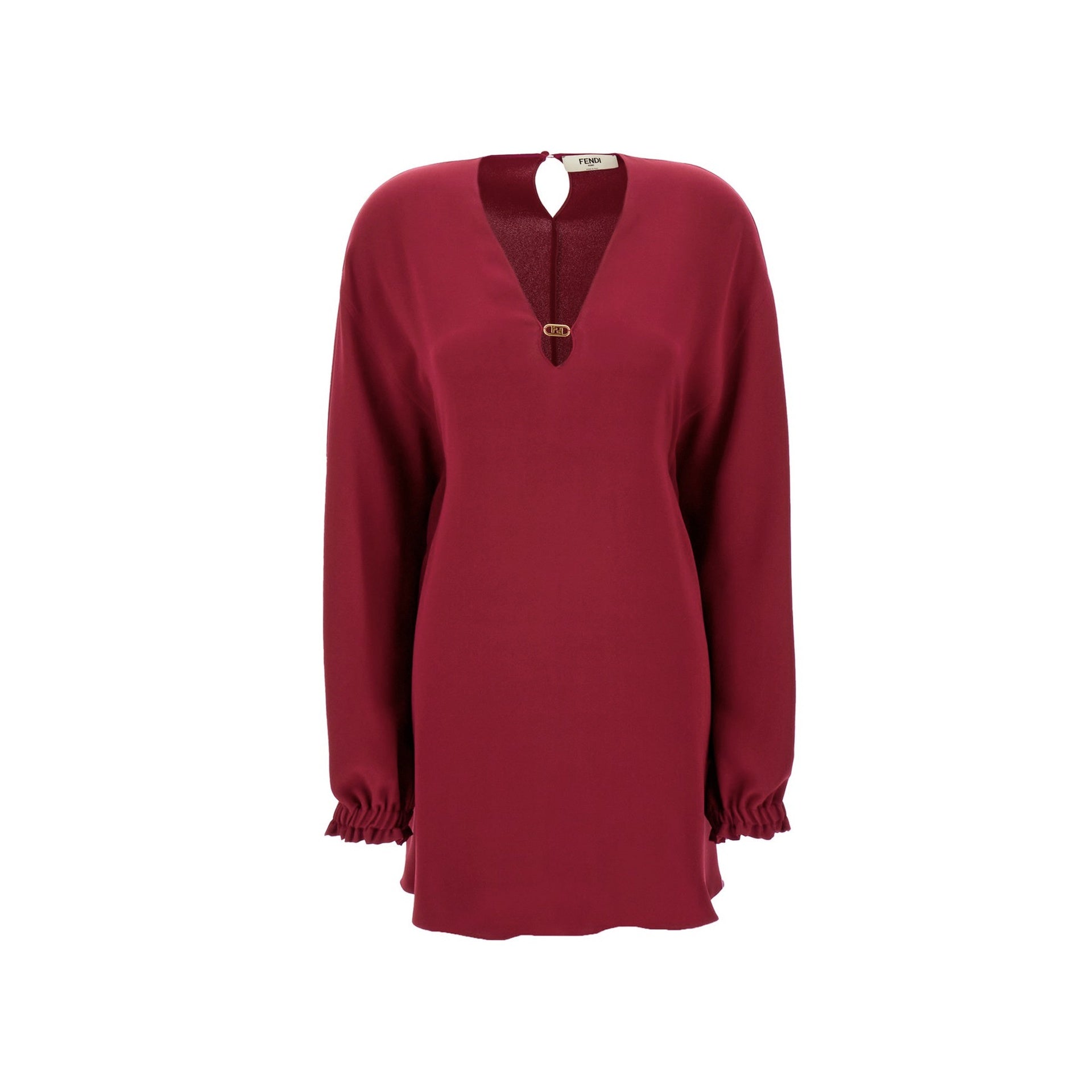 Cady Silk Dress Purple