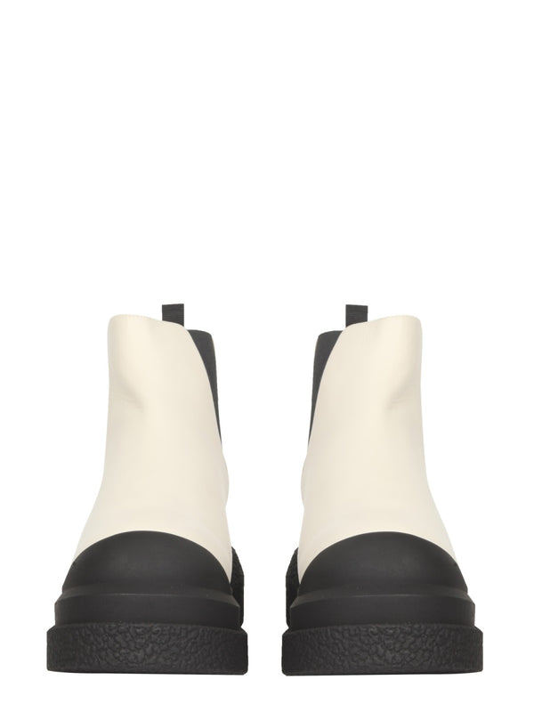 Charli Boots Beige Leather