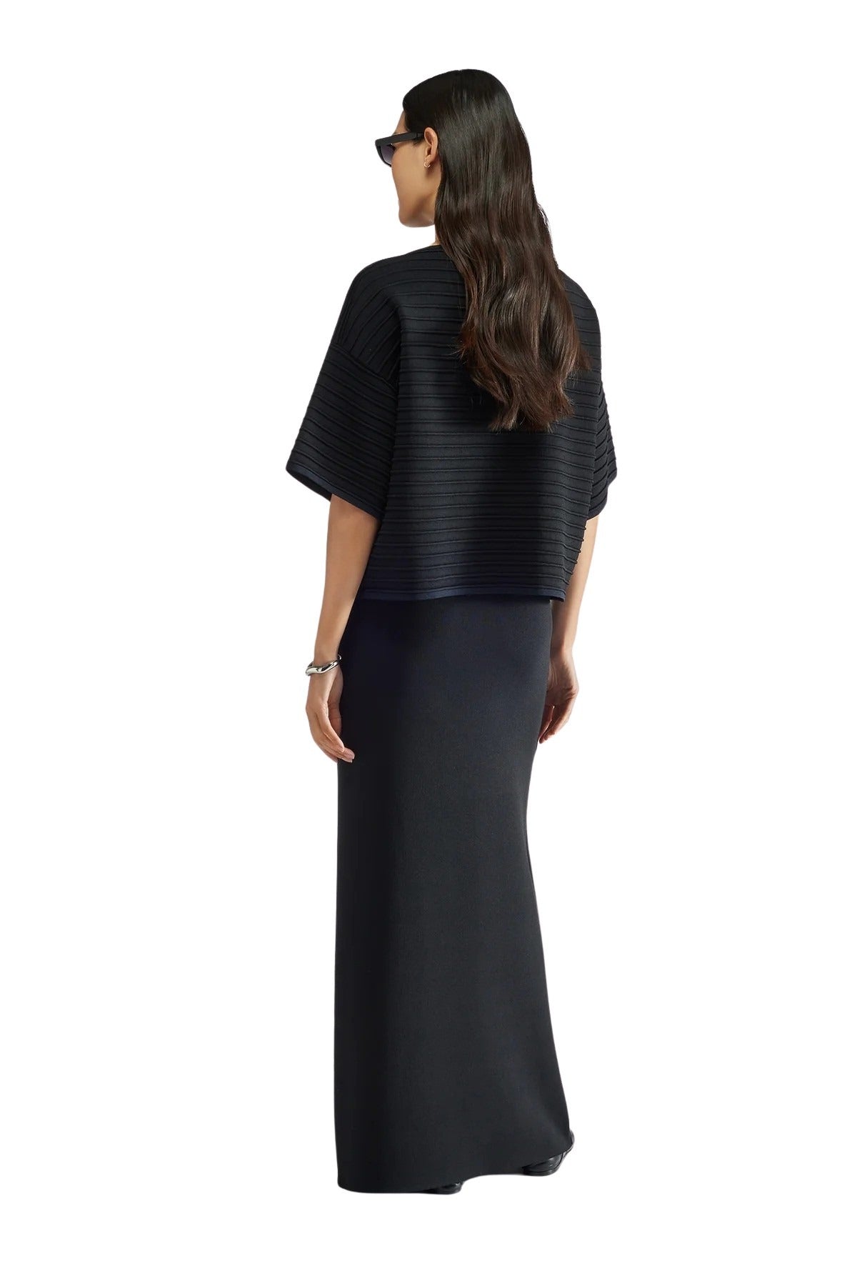 Sweater With Ruffles Black Vi Pa
