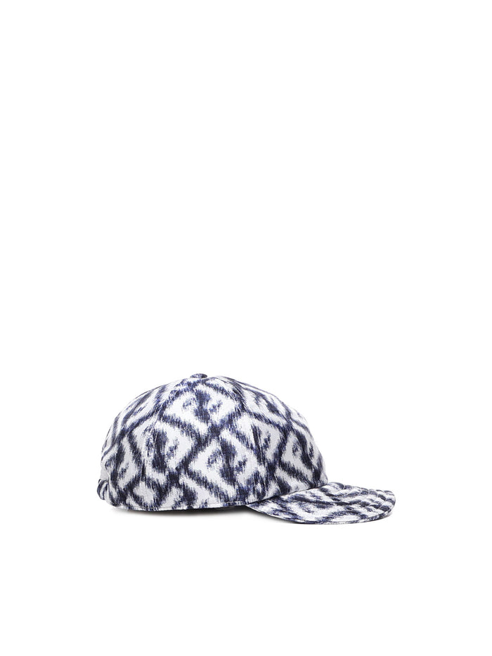 Fendi Hats Blue, White Silk