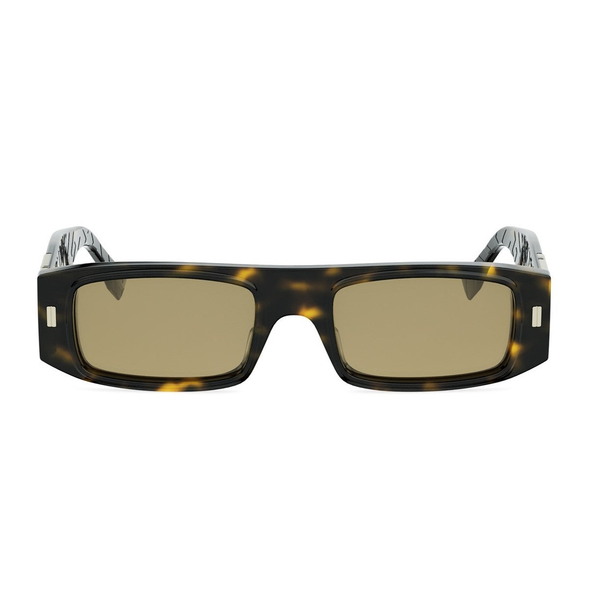 Ff Squared Havana Acetato Sunglasses