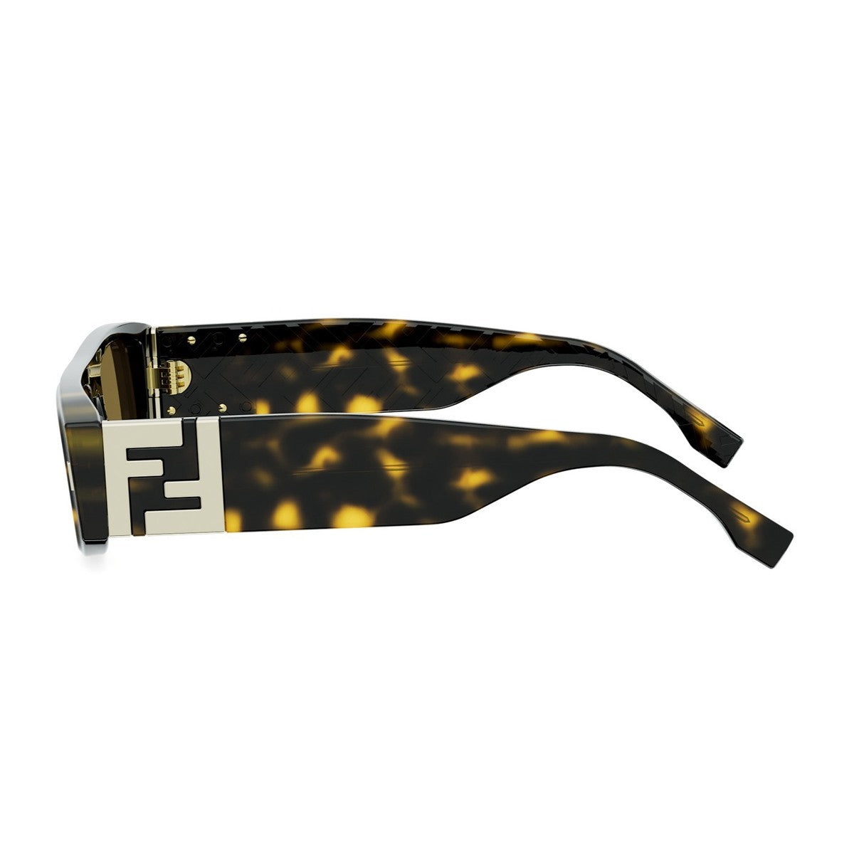 Ff Squared Havana Acetato Sunglasses