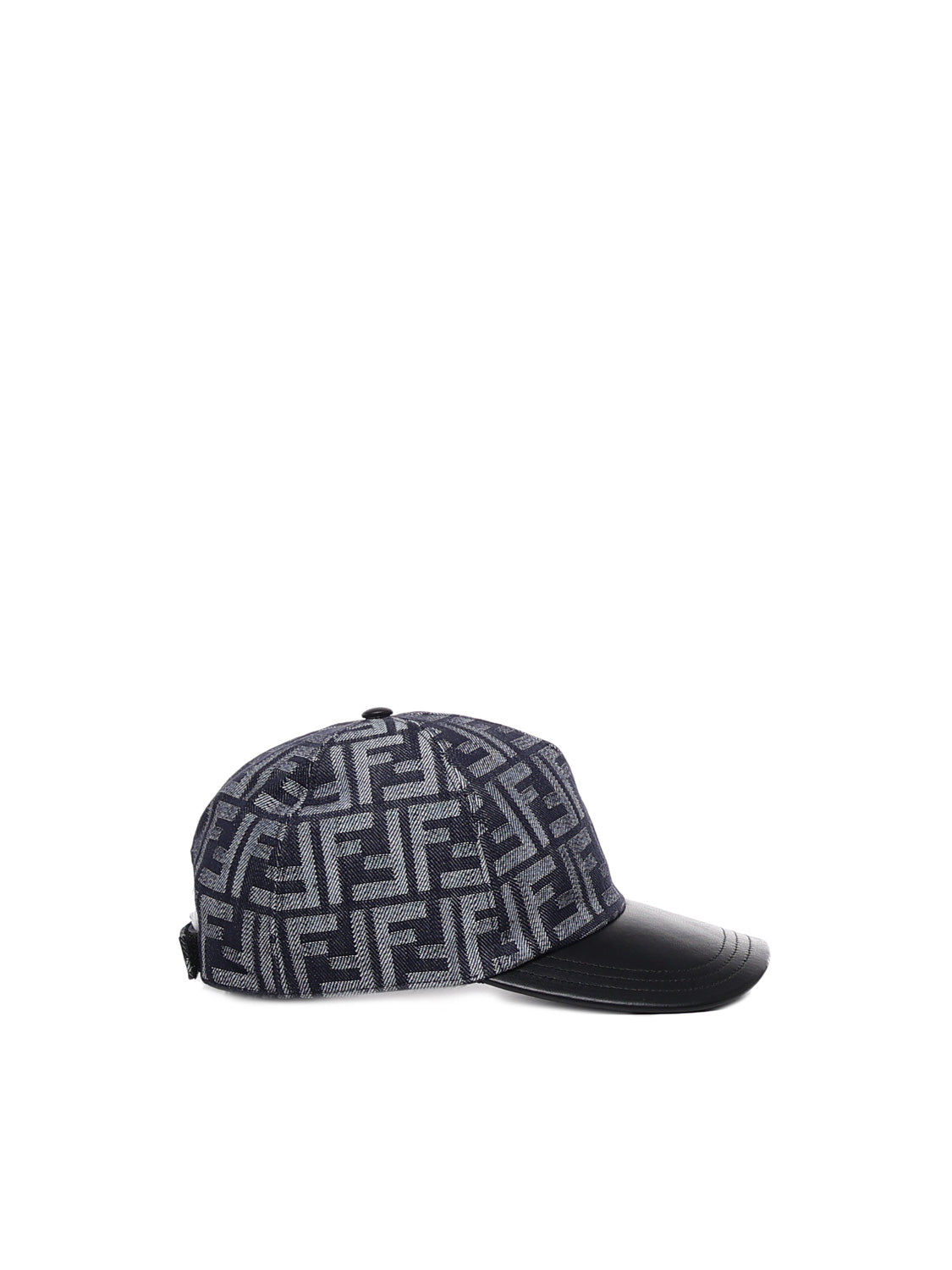 Fendi Hats Denim+nero Cotton