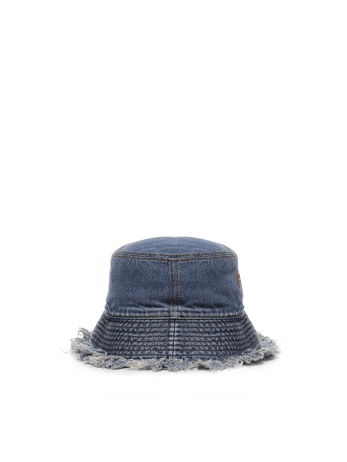 Fendi Hats Denim Cotton