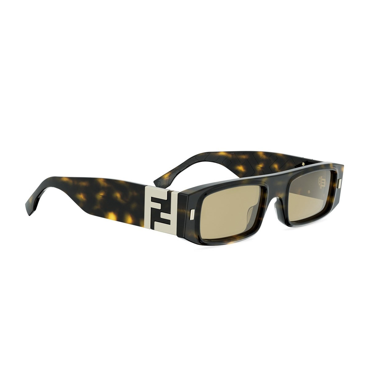 Ff Squared Havana Acetato Sunglasses