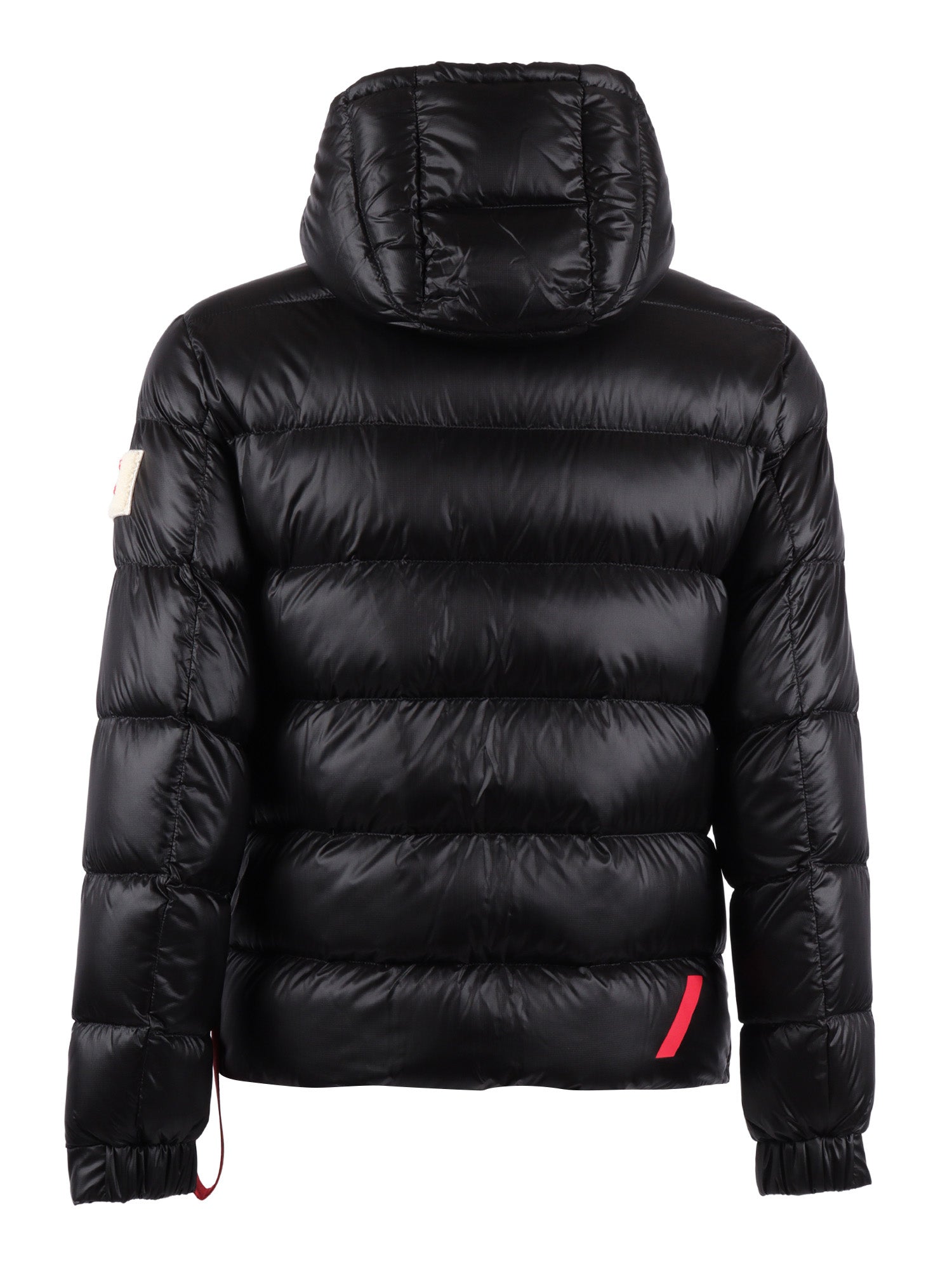 Mens Outerwear Black Polyamide Short Puffer