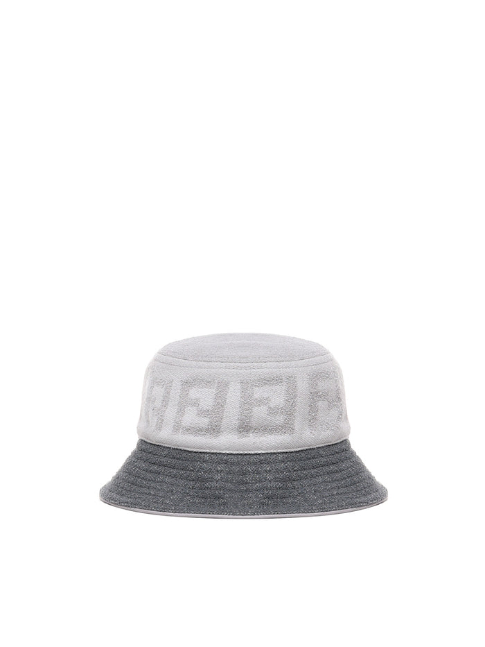 Fendi Hats Grey Cotton