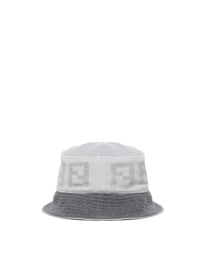 Fendi Hats Grey Cotton