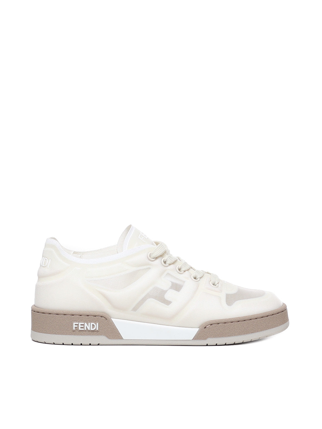 Fendi Sneakers Bianco+bianco Calfskin