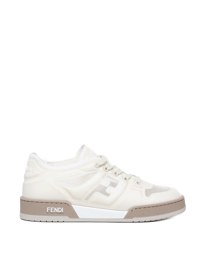 Fendi Sneakers Bianco+bianco Calfskin